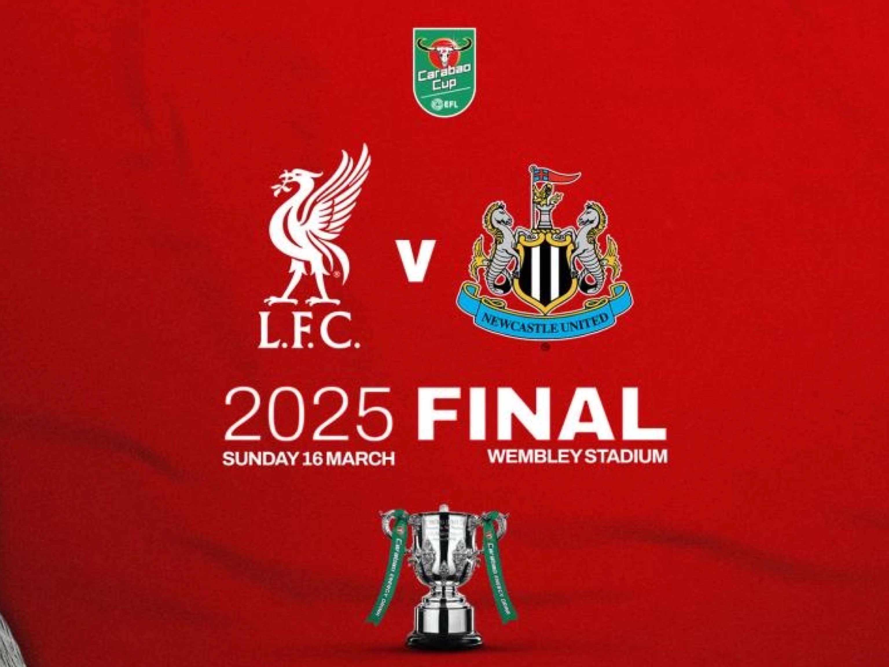 Liverpool v Newcastle Club Wembley Caraboa Cup Final #2