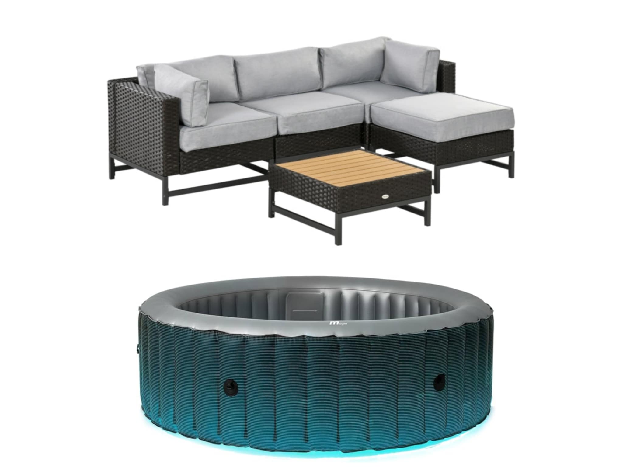 Garden Furniture & Hot Tub Package