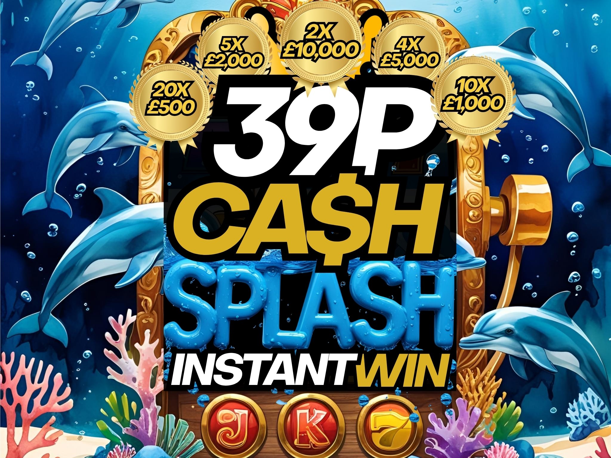 39p Instant Win Cash Competition