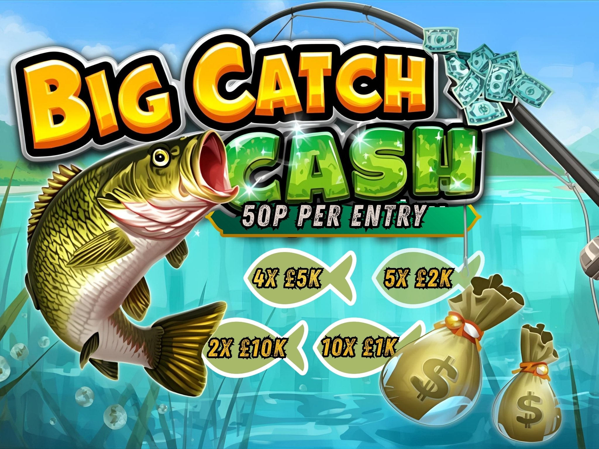 50p Instant Win Cash Competition