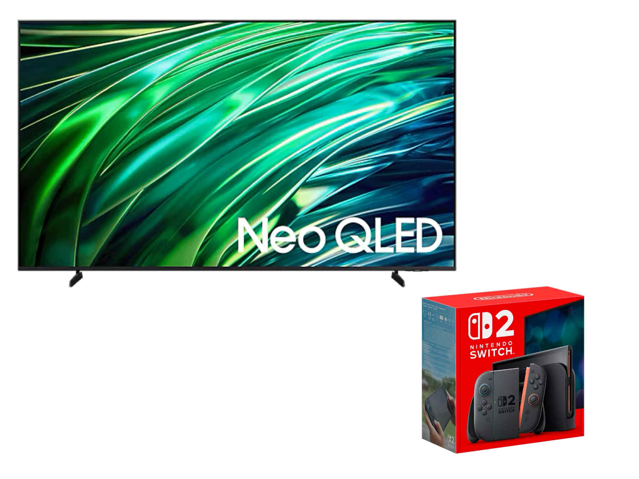 55" Samsung TV and Switch 2