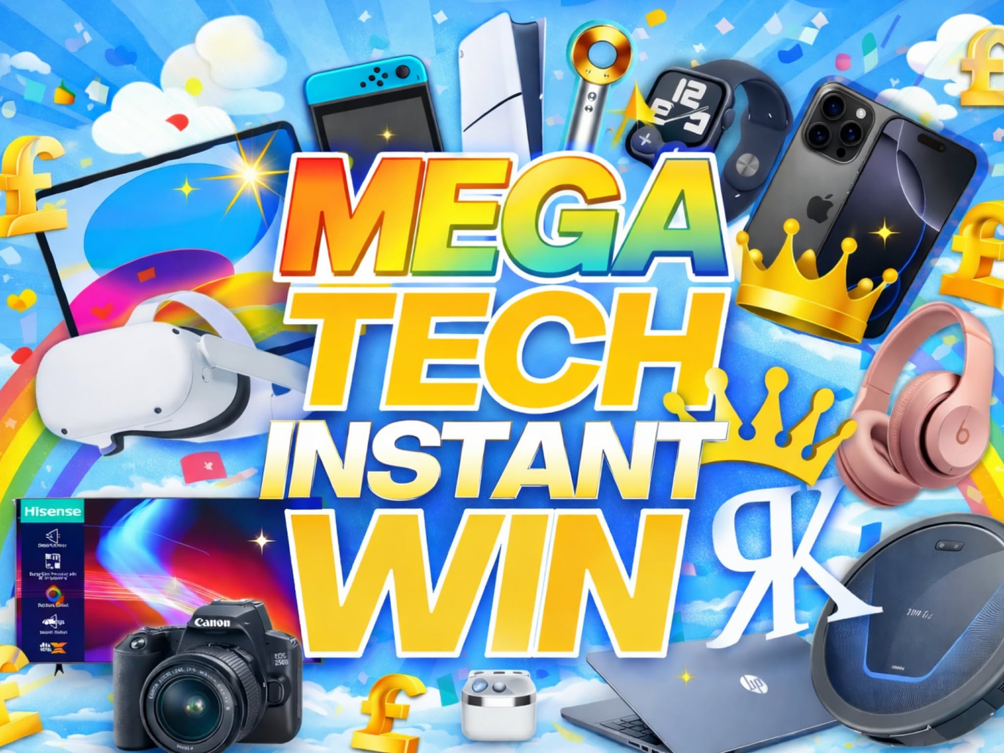 Mega Tech Instant Win Competition