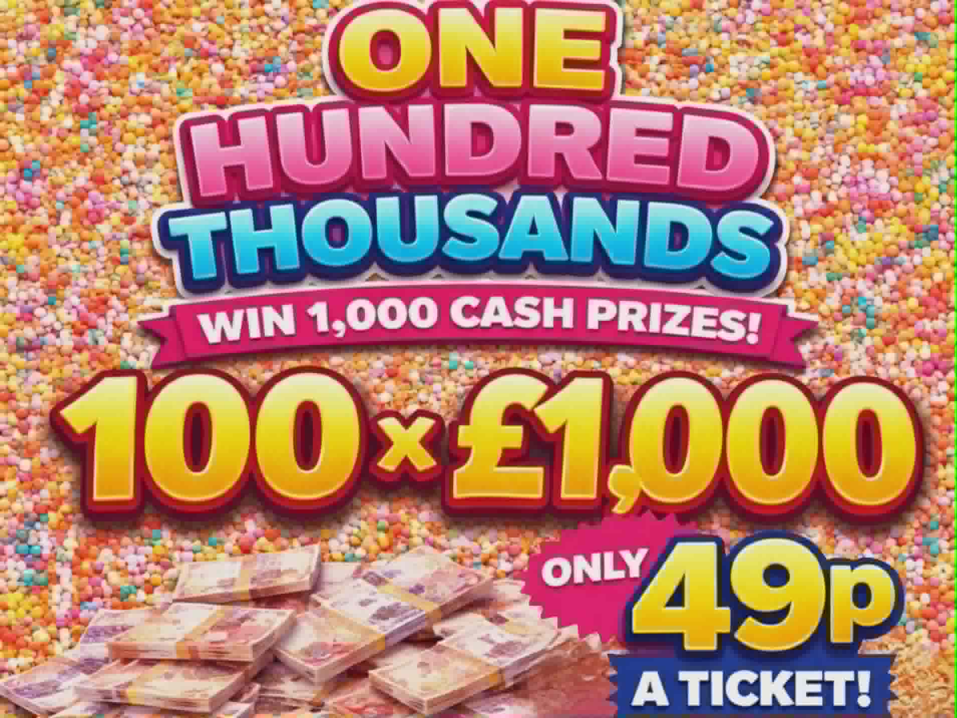 One Hundred Thousands Instant Win