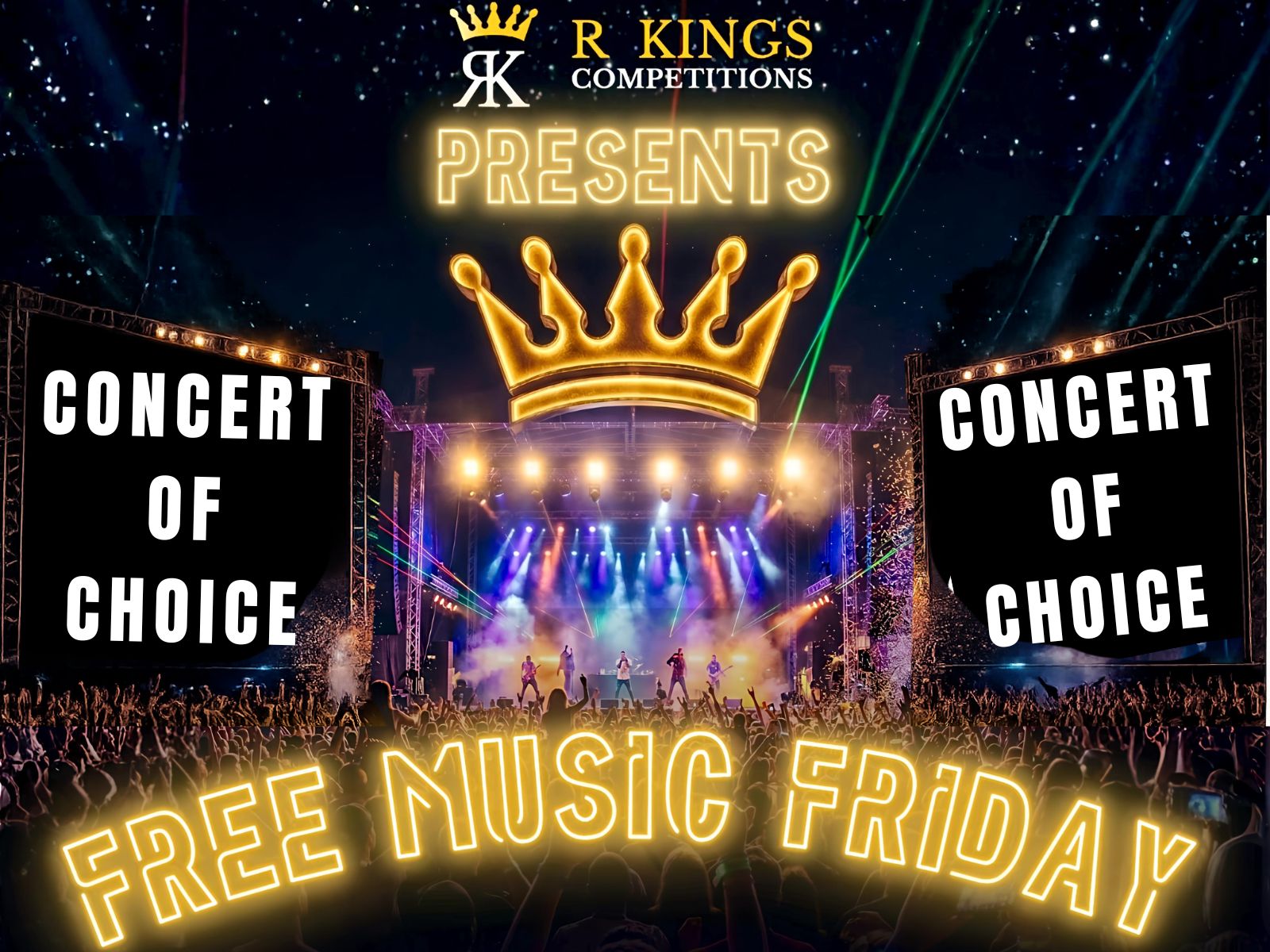 Free Music Fridays by Rkings Competitions