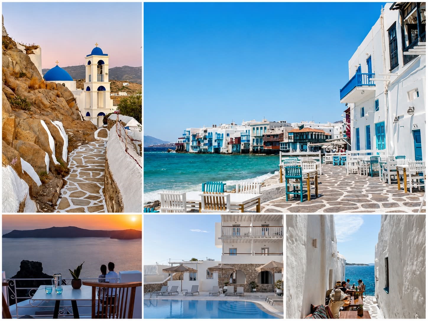 8 Nights MYKONOS & SANTORINI and £500