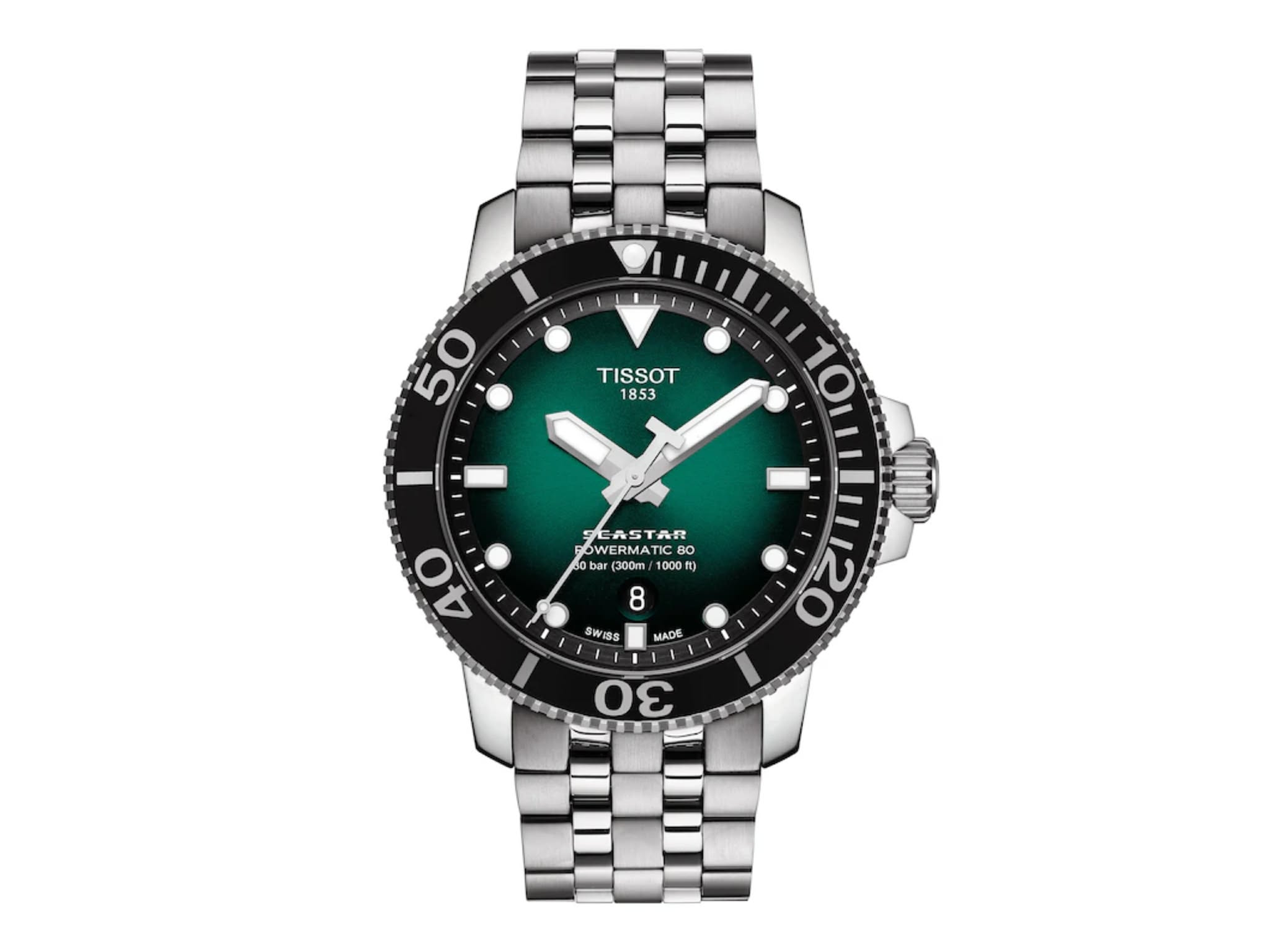 Tissot Seastar 1000 43mm Black/Green