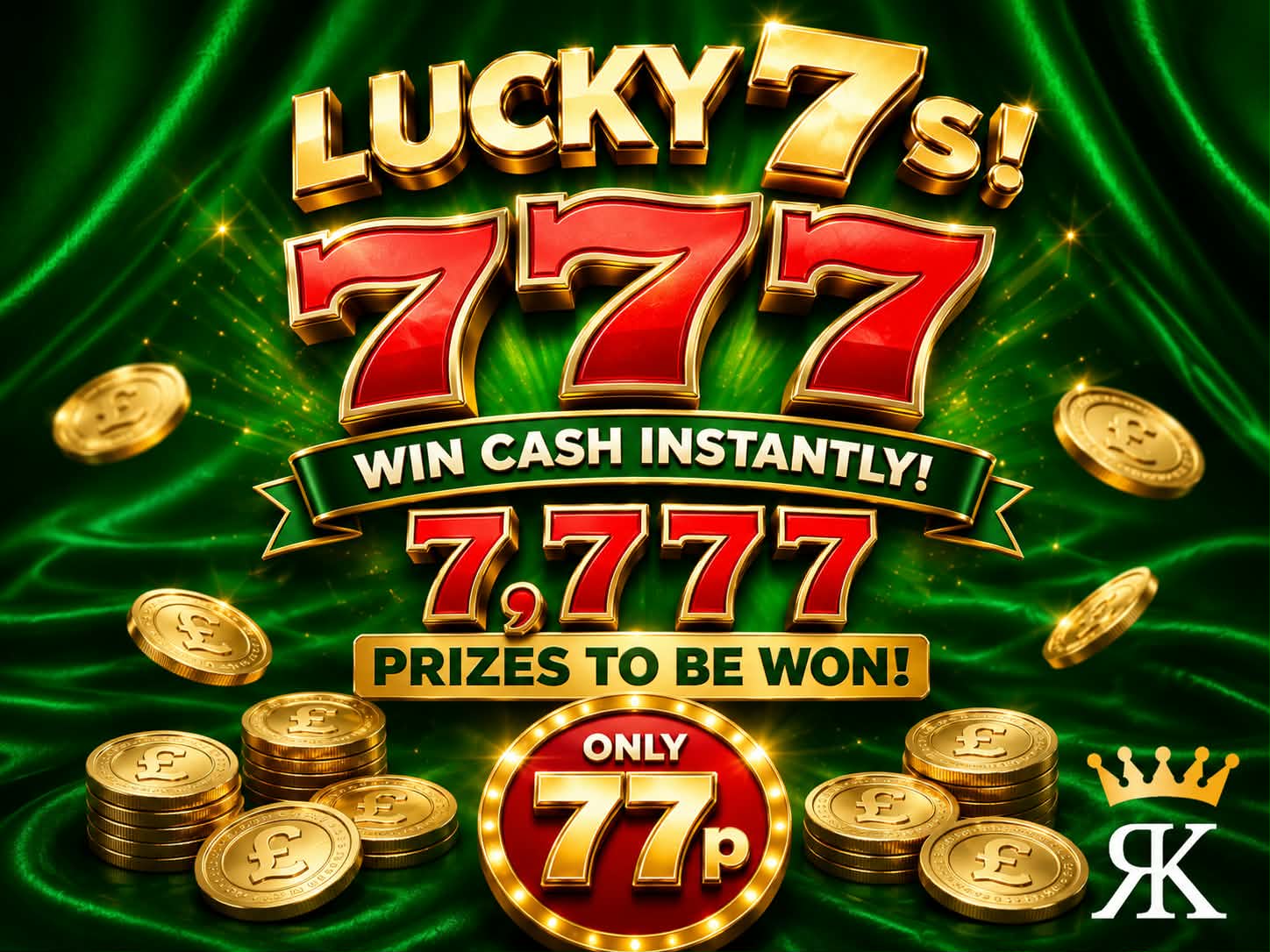 Lucky 7 Cash Instant Win