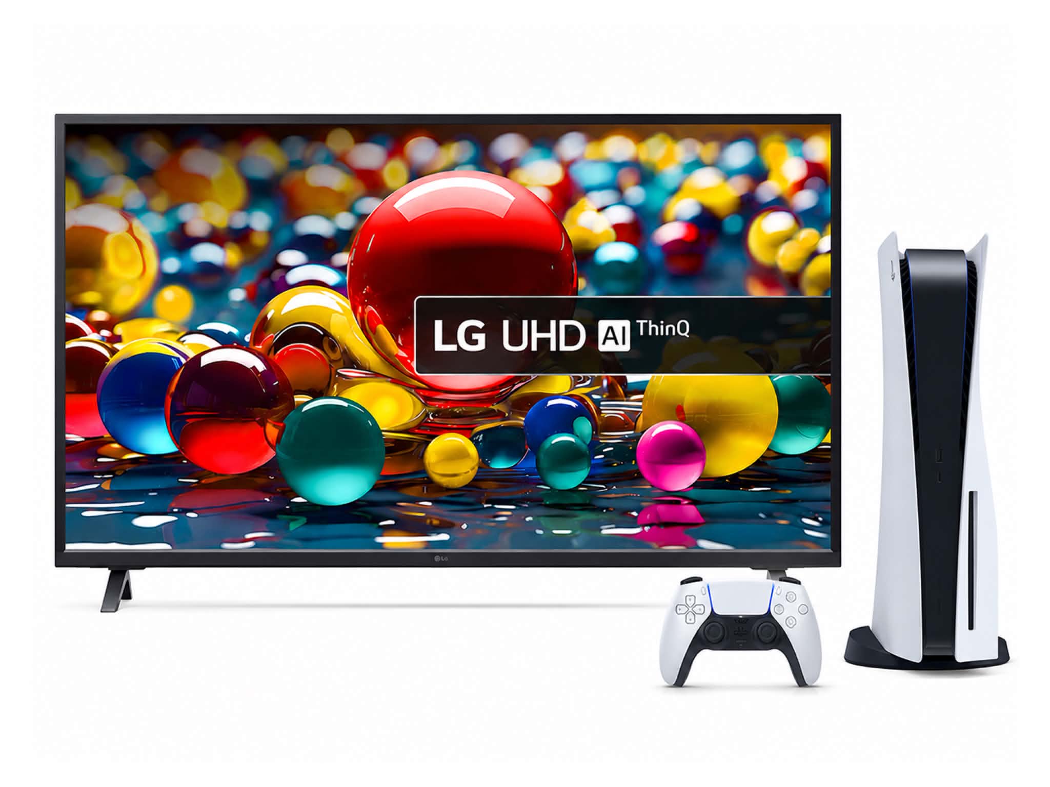 55 Inch LG TV and PS5