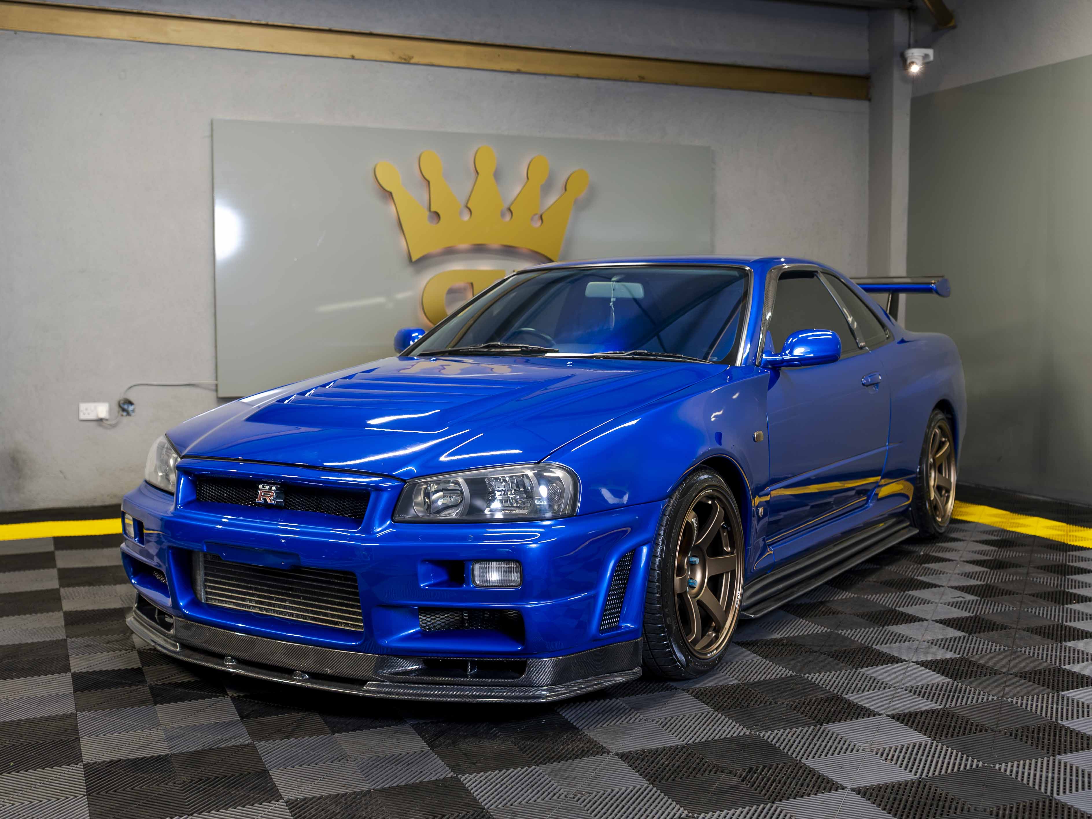 £115,000 OR 2001 Nissan R34 GTR Bayside Blue