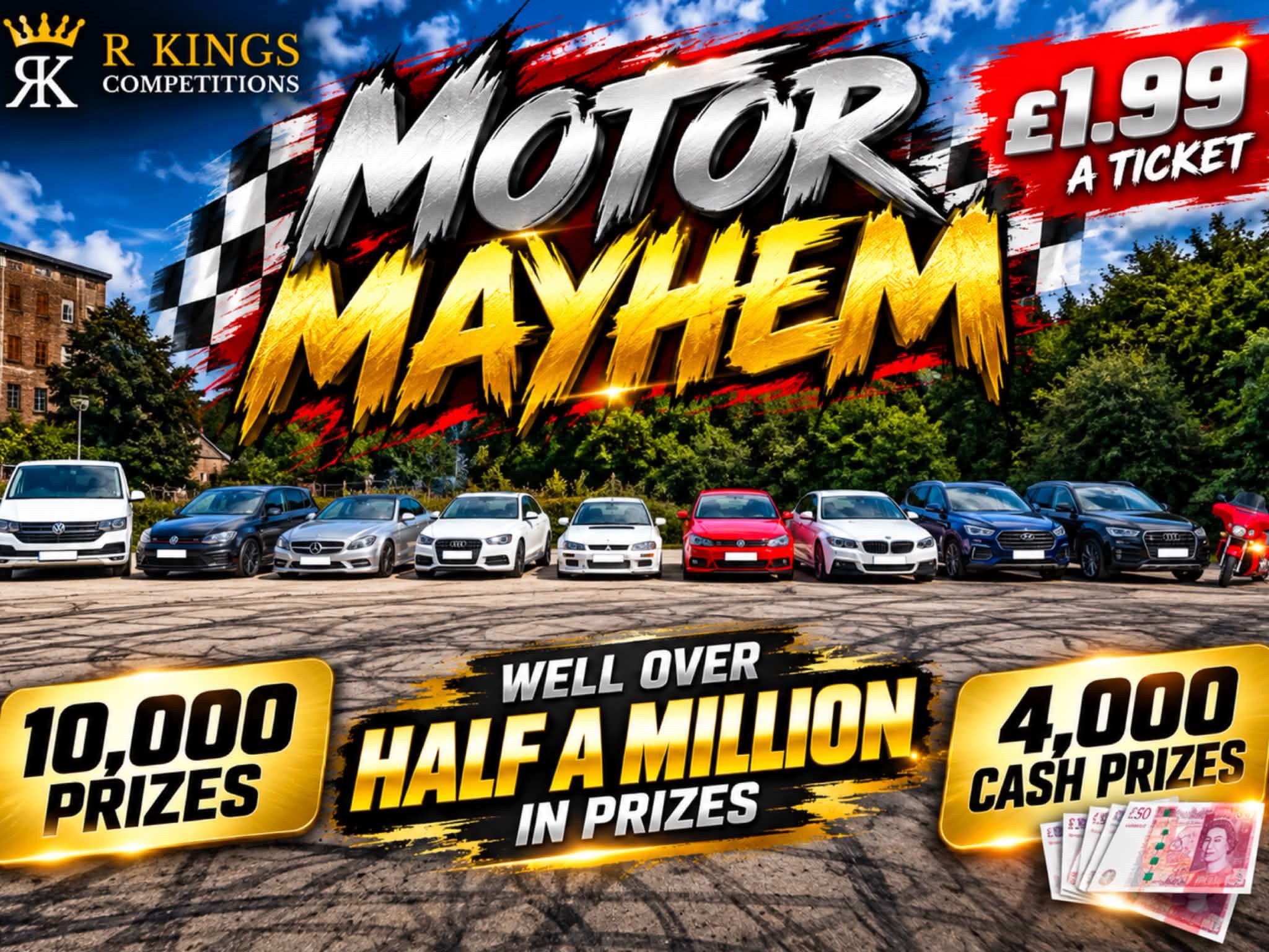 Motor Mayhem Instant Win Competition