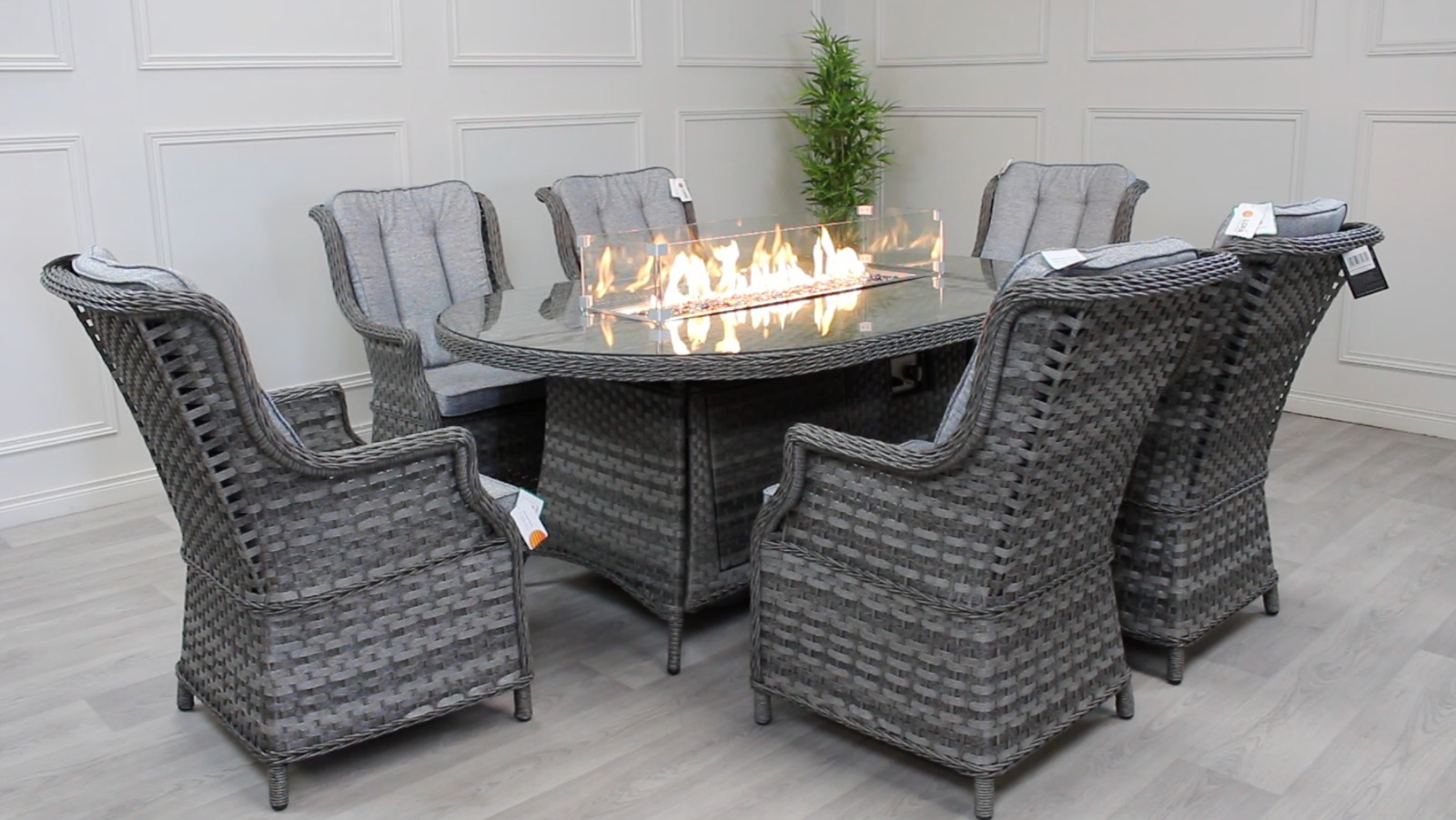 Luxury Garden Furniture Package With Marquee Style Gazebo