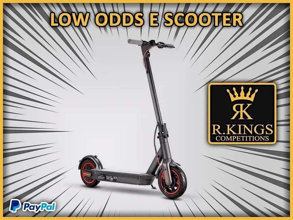 Low Odds EScooter April Competitions R Kings Competitions